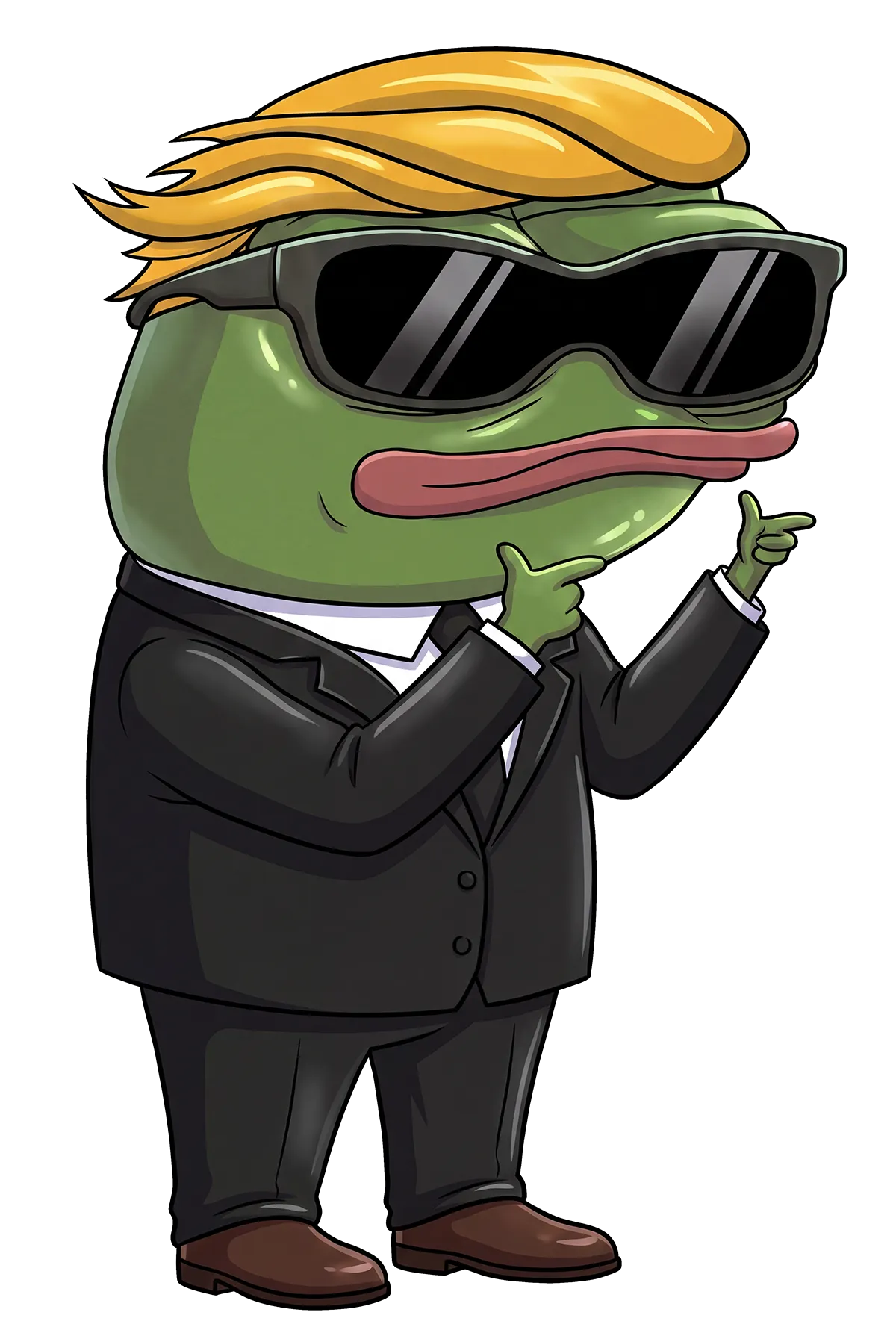 WAGMI Character Pepe 3